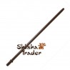 Caesar Shisha Alu Slim Mundstück Brown matt 42 cm