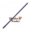 Caesar Shisha Slim Fine Mundstück Blue matt 42 cm